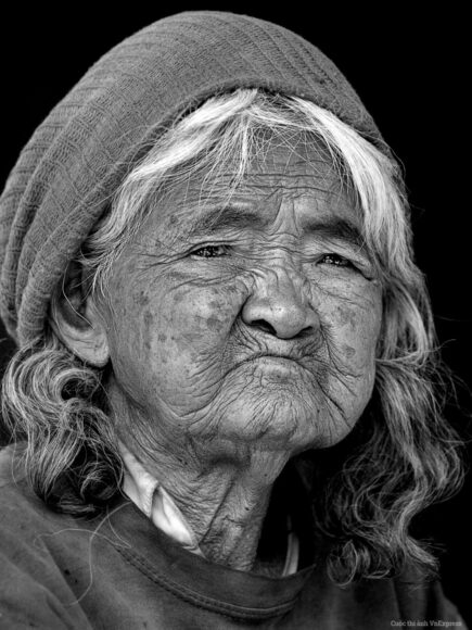 Ảnh người mẹ già