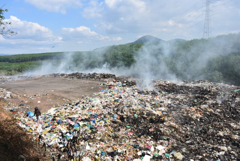 Ảnh ô nhiễm từ bãi rác