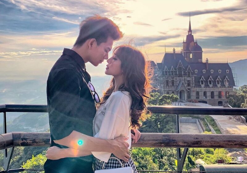 Ảnh ôm người yêu chuẩn bị hôn