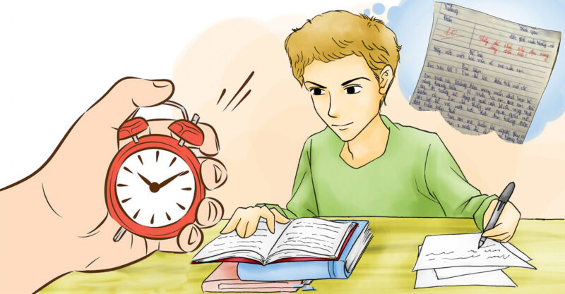 Ảnh ôn thi đạt điểm 10