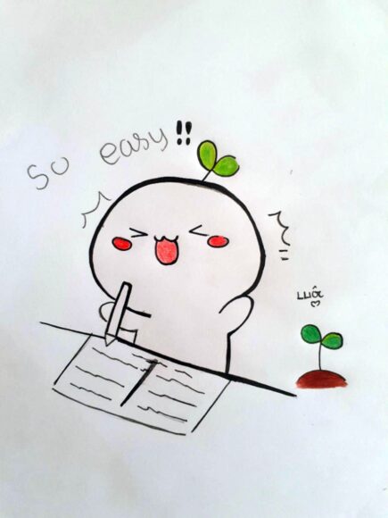 Ảnh ôn thi vẽ tay