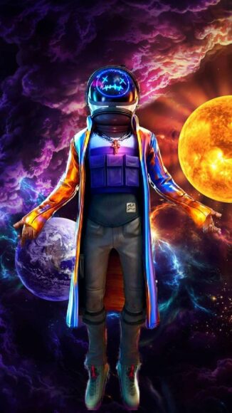 Ảnh phi hành gia nghệ thuật