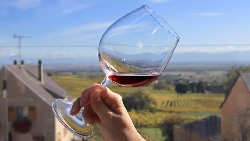 Ảnh tay cầm ly rượu