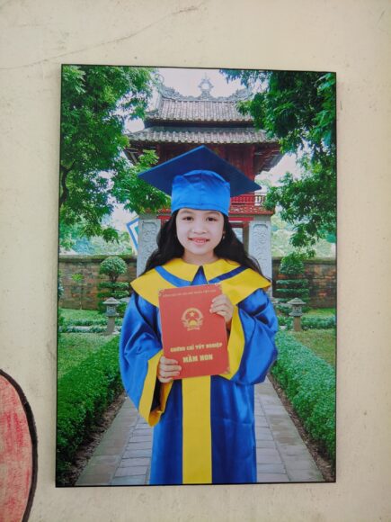 Ảnh tốt nghiệp trường mầm non