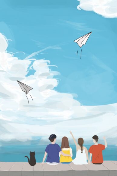 Ảnh ước mơ bay cao