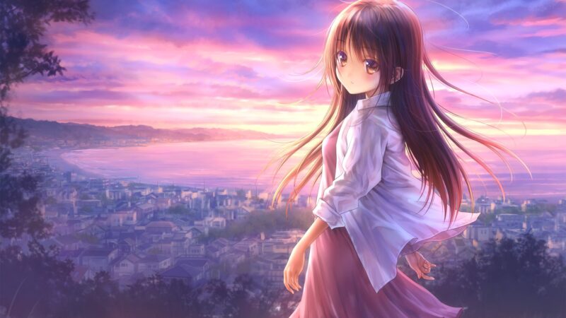Background Anime nữ