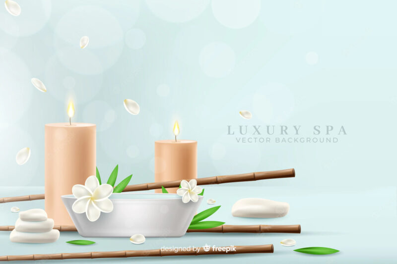 Background spa vector