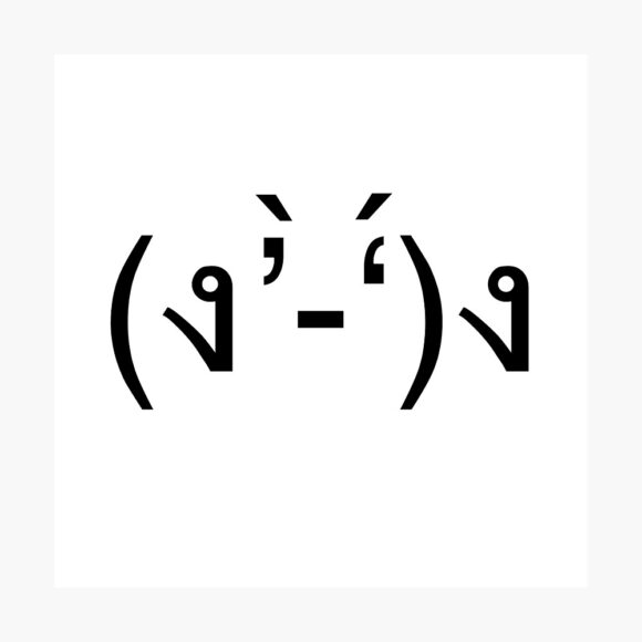 Emoji Nhật - Kaomoji dễ thương đánh nhau