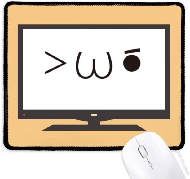 Emoji Nhật - Kaomoji dễ thương khung cam