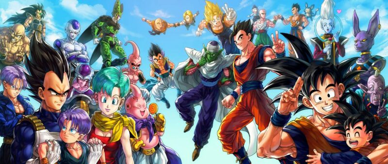 Hình Dragon Ball và các nhân vật khác