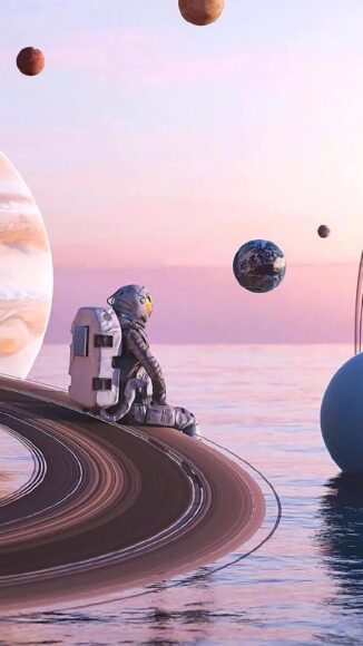 Hình ảnh Phi hành gia buồn