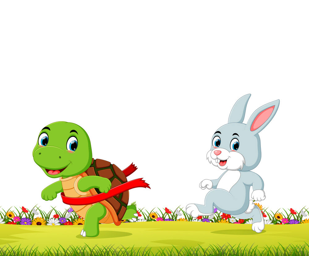 Truyện Cổ Tích Rùa Thỏ: Với hình ảnh rùa thỏ trong truyền thuyết cổ tích, bạn sẽ được hòa mình vào những câu chuyện đầy kỳ diệu, sự gan dạ và nghị lực của những chú vật nhỏ bé trong cuộc sống.