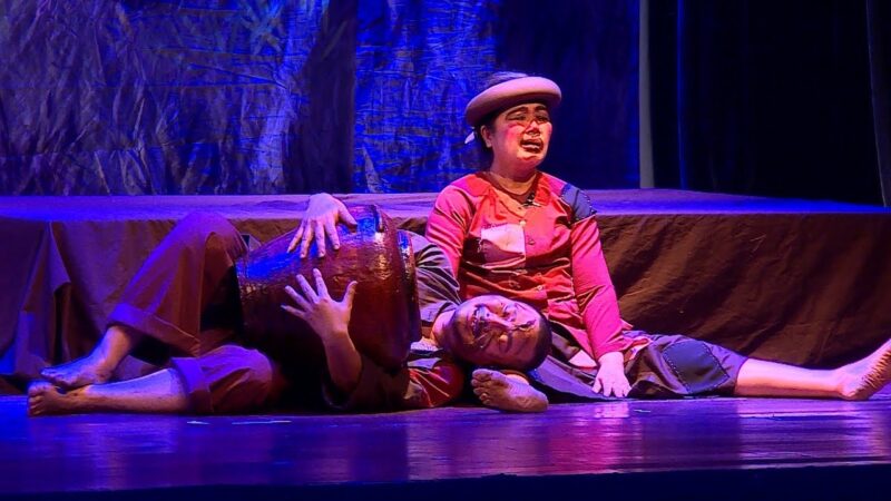 Hình ảnh Thị Nở và Chí Phèo