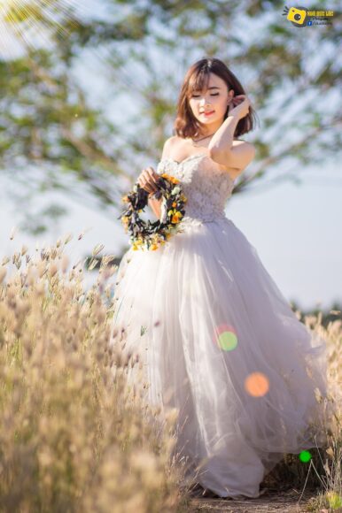 Hình ảnh cô dâu đơn thân