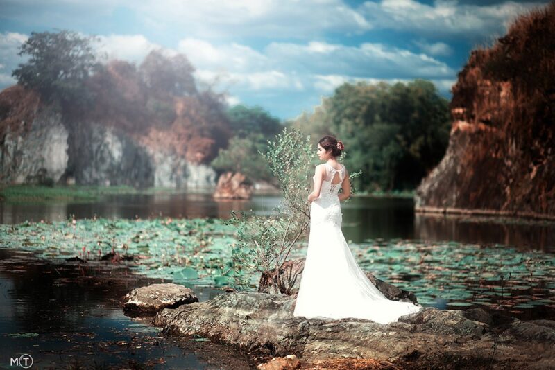 Hình ảnh cô dâu đơn thân đẹp nhất