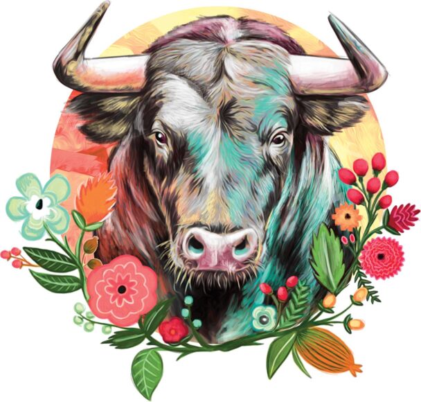 Hình ảnh con trâu 3D