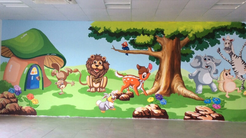 Hình ảnh mầm non sở thú