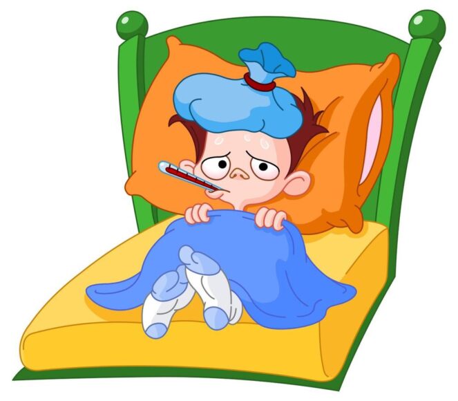 Hình ảnh ốm ngộ nghĩnh