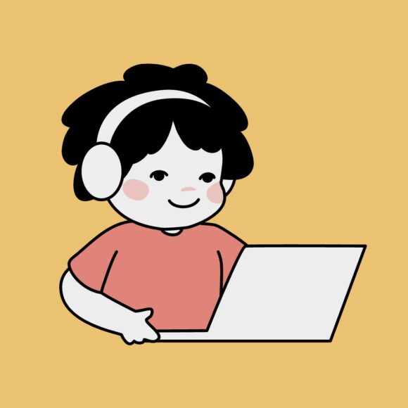 Hình ảnh ôn thi trên máy tính