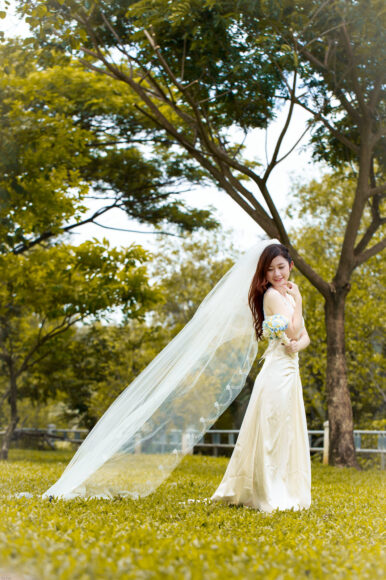 Hình cô dâu đơn cực xinh