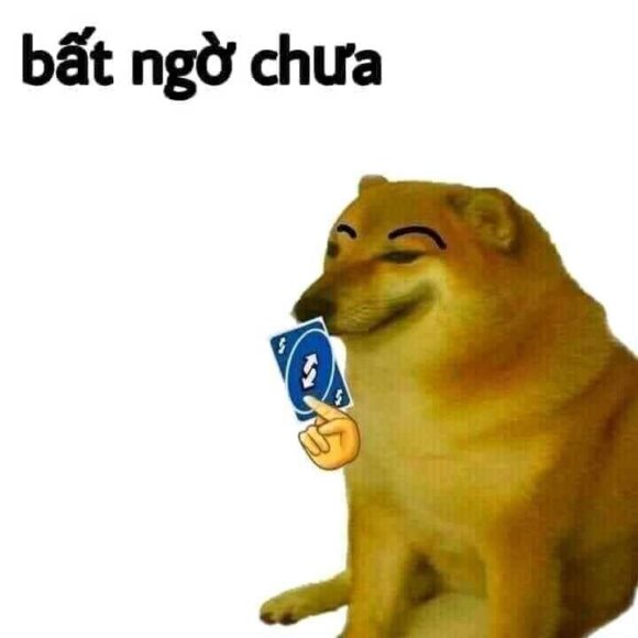 Hình meme cheems bất ngờ chưa