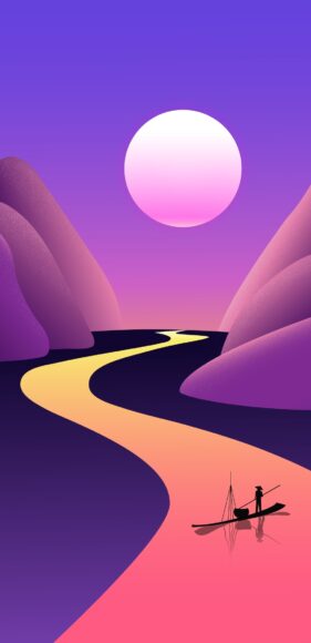 Hình nền Vsmart sông quê