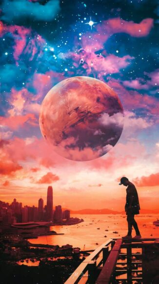 Hình nền độc thân nghệ thuật