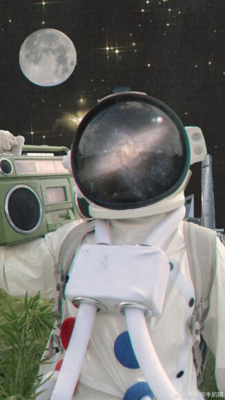 Hình phi hành gia siêu đẹp