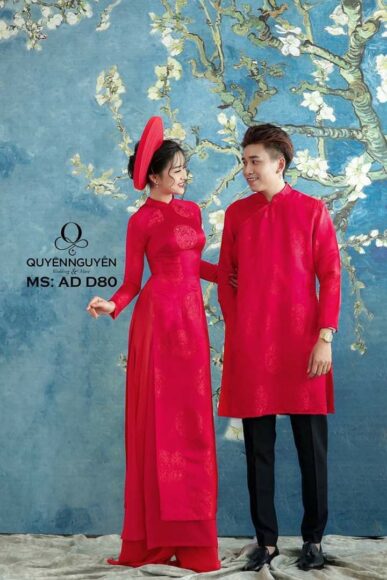 Những mẫu áo dài cưới mới nhất