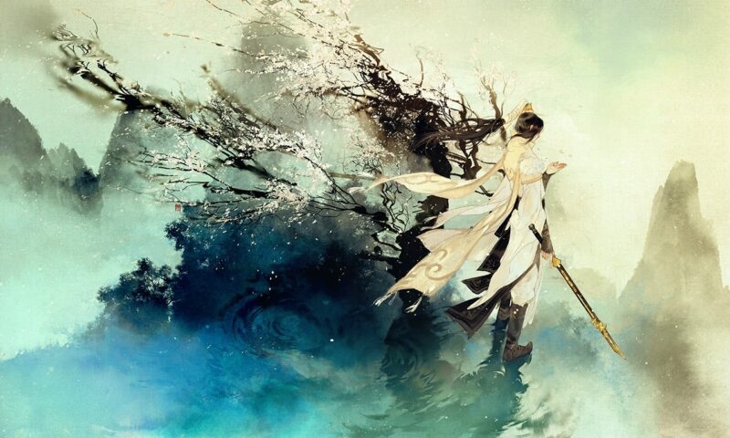 Tranh cổ phong độc đáo