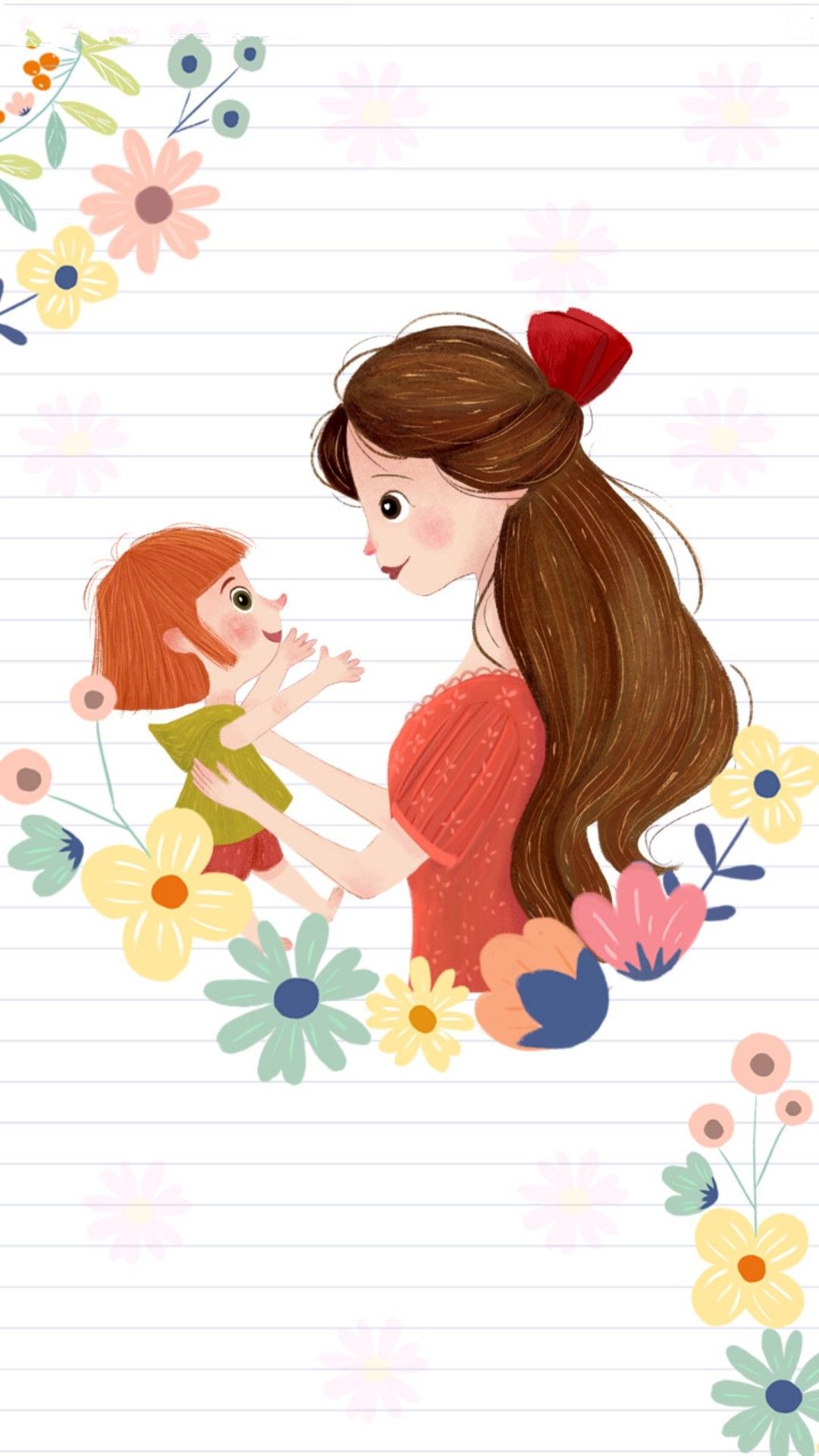 Tìm Hiểu 99+ Tranh Vẽ Về Mẹ Và Con Mới Nhất - Thtantai2.Edu.Vn