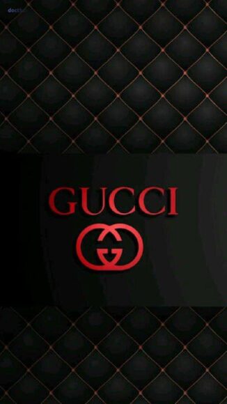 ảnh Gucci nền đen 4k