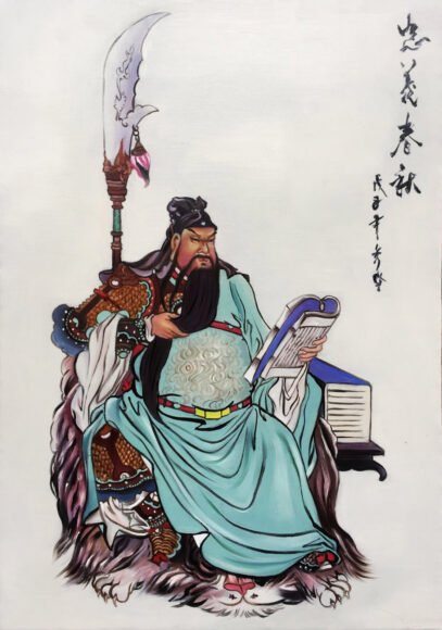 ảnh Quan Vũ - Quan Vân Trường tranh vẽ