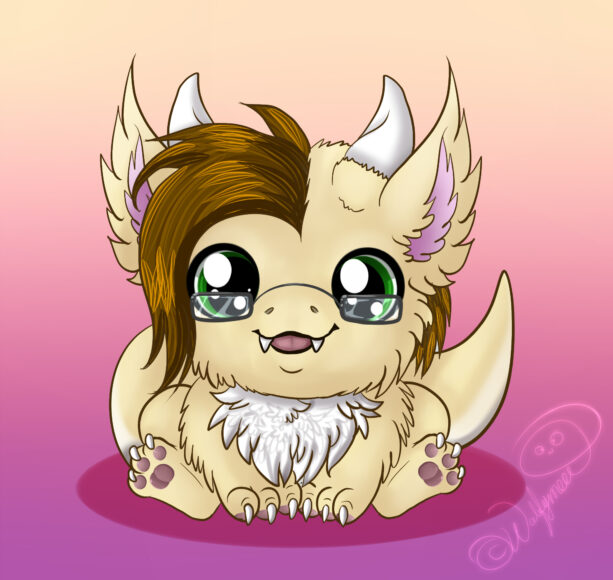 ảnh Rồng con chibi cute nhất