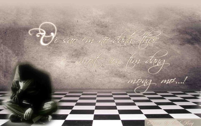 ảnh chán nản trong tình yêu