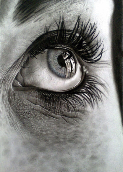 ảnh đôi mắt buồn long lanh