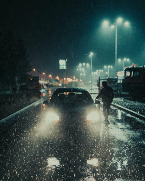 ảnh mưa đêm buồn bã