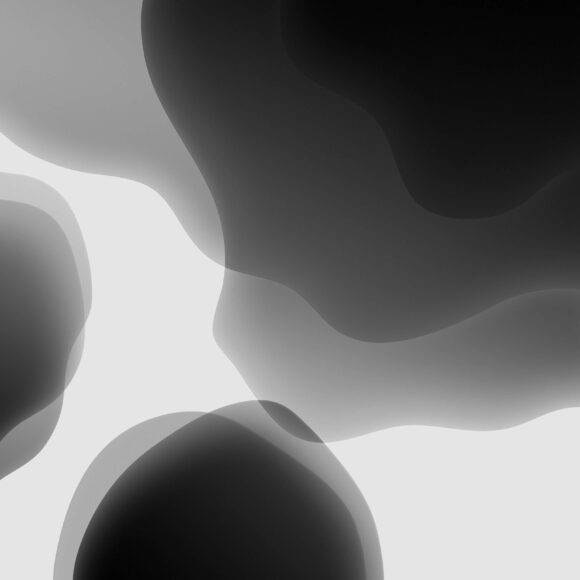 ảnh nền iOS 14.2 đen trắng