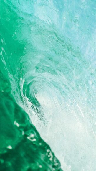 ảnh nền iOS 14.2 xoáy nước