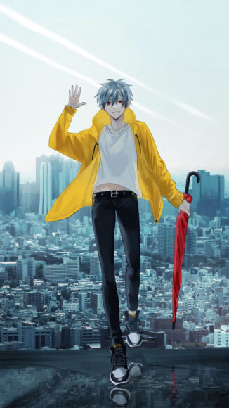 ảnh nền iPhone 4K anime nam