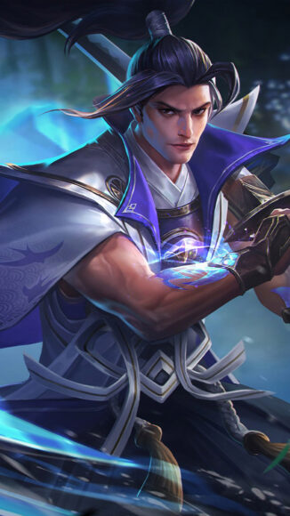 ảnh nền Ryoma mặc áo xanh