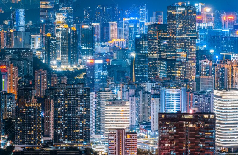 ảnh phố đêm lung linh