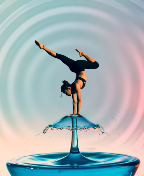 ảnh yoga 3d ảo diệu