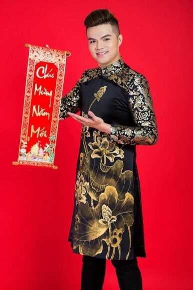 áo dài cách tân nam đẹp