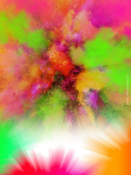 background banner nhiều màu