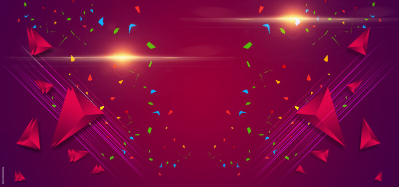 background banner tím