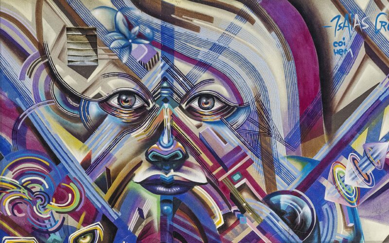 hình Graffiti cá tính