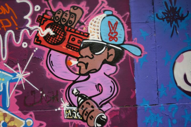 hình Graffiti ngầu