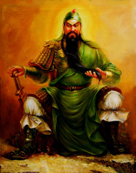 hình Quan Vũ - Quan Vân Trường bình tĩnh