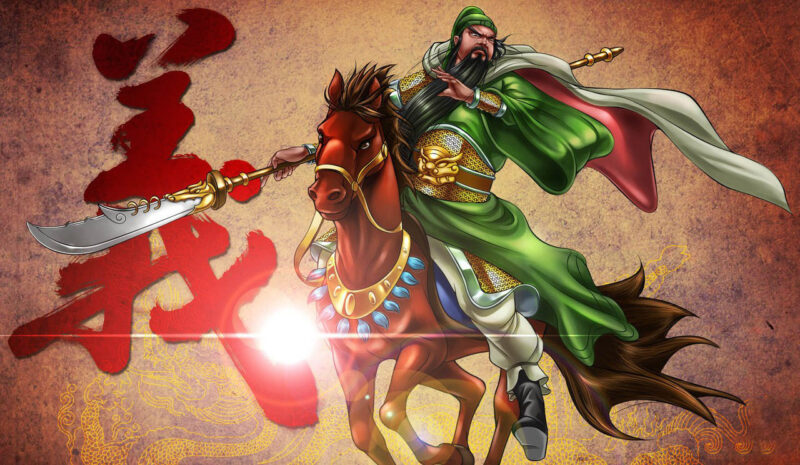 hình Quan Vũ - Quan Vân Trường ra trận